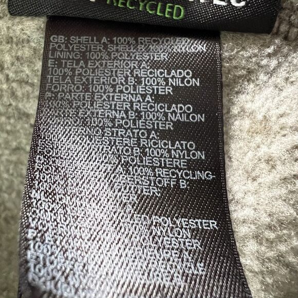 The North Face Denali Polartec Full Zip Fleece Jacket Womens Olive Taupe Medium - Picture 12 of 16